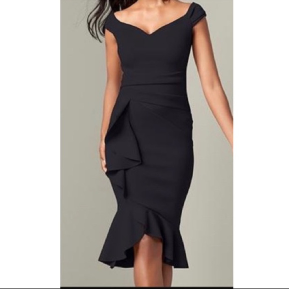 Venus Black Dress
